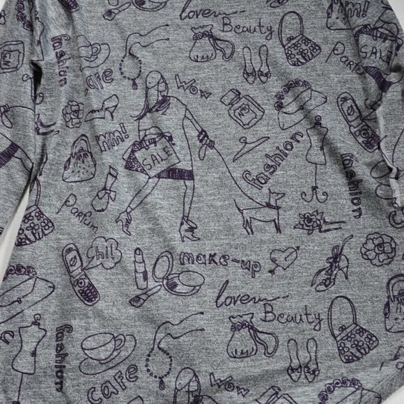 INOAH Asymmetrical Wearable Art  Top - Picture 9 of 12